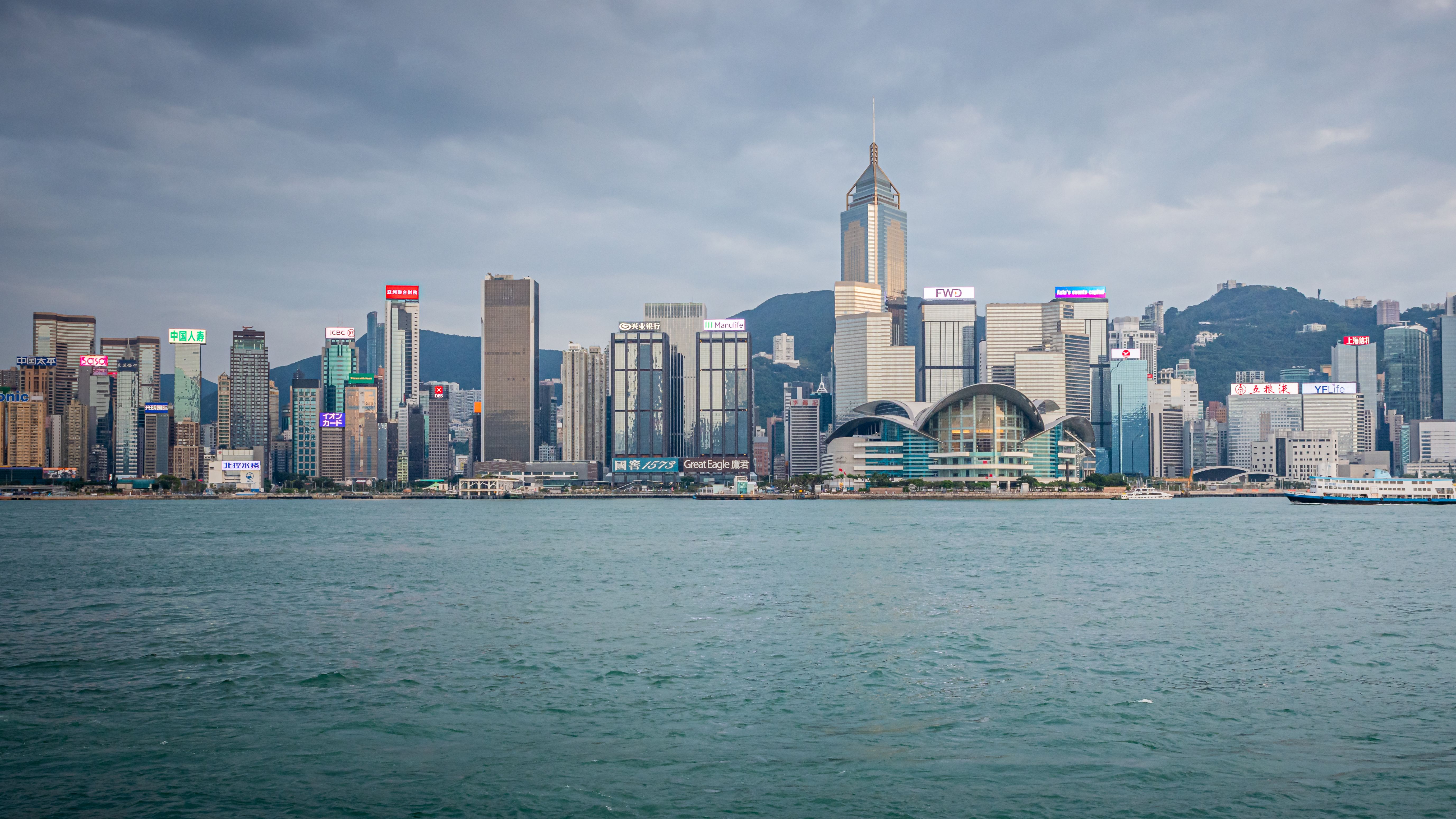 Stunning View of Hong Kong Skyline at Daytime · Free Stock Photo