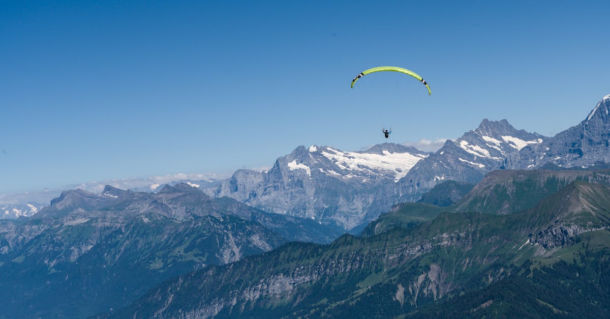 Les plus beaux sites de vol à voile dans le monde