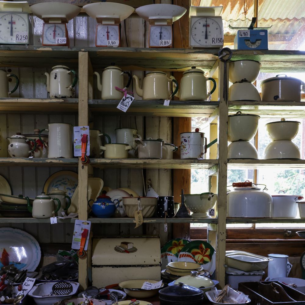 Avening — belongings being loaded for transport to storage