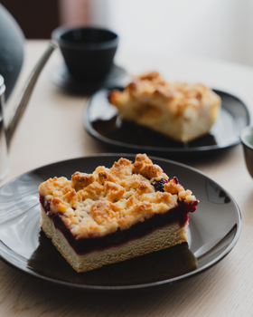 Crumb Or Quick-bread Type With Fruit Coffee Cake