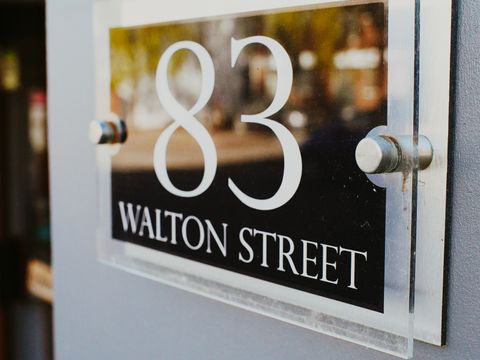 Address sign