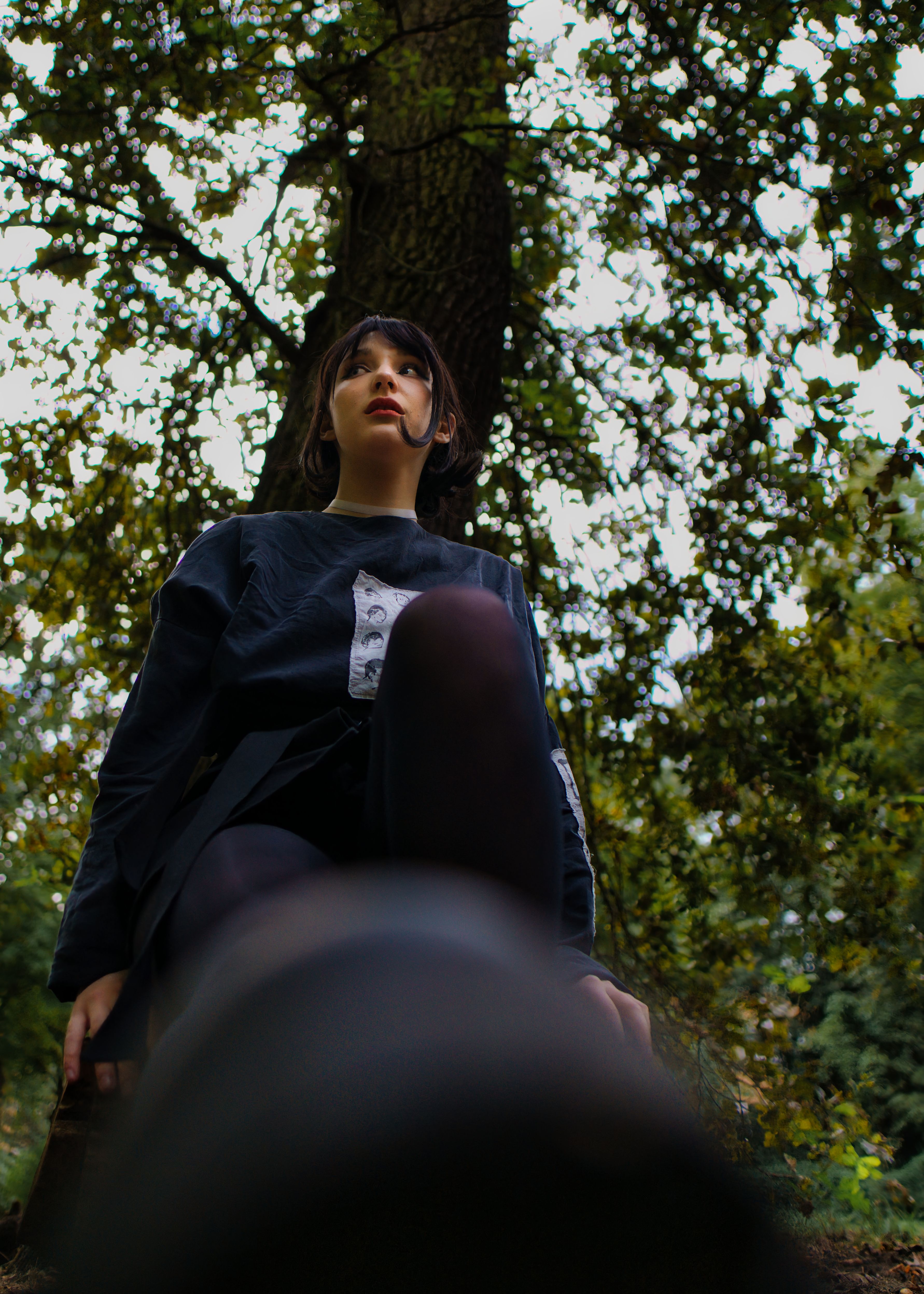 Artistic Portrait in a Berlin Forest Setting · Free Stock Photo