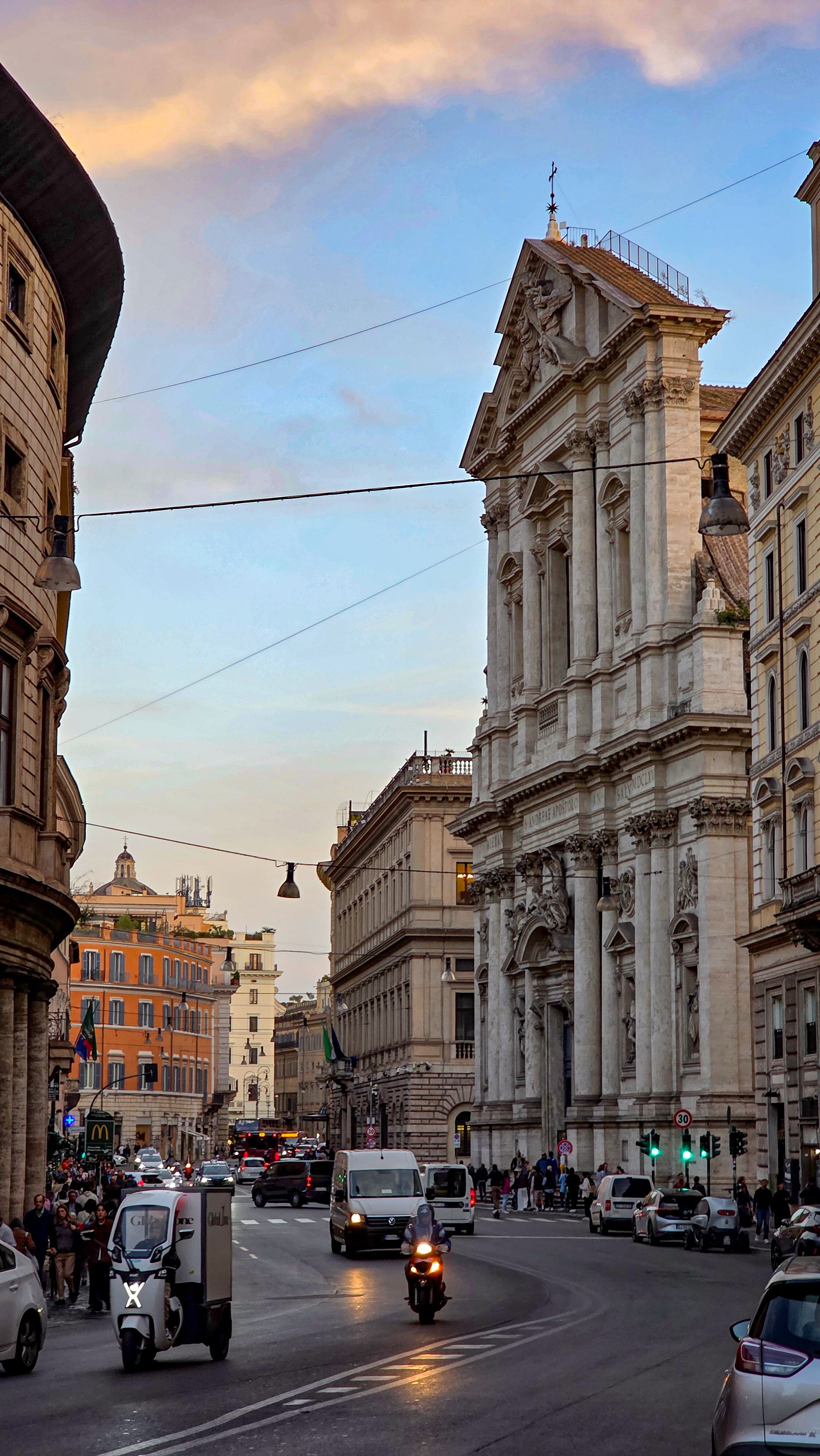 Street View of Historical Architecture in Rome · Free Stock Photo