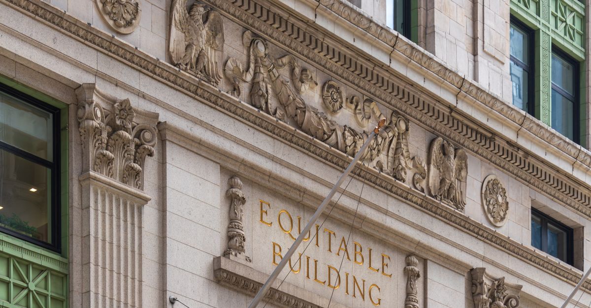 Equitable Building Design Equitable Building Facade in New York City · Free Stock Photo