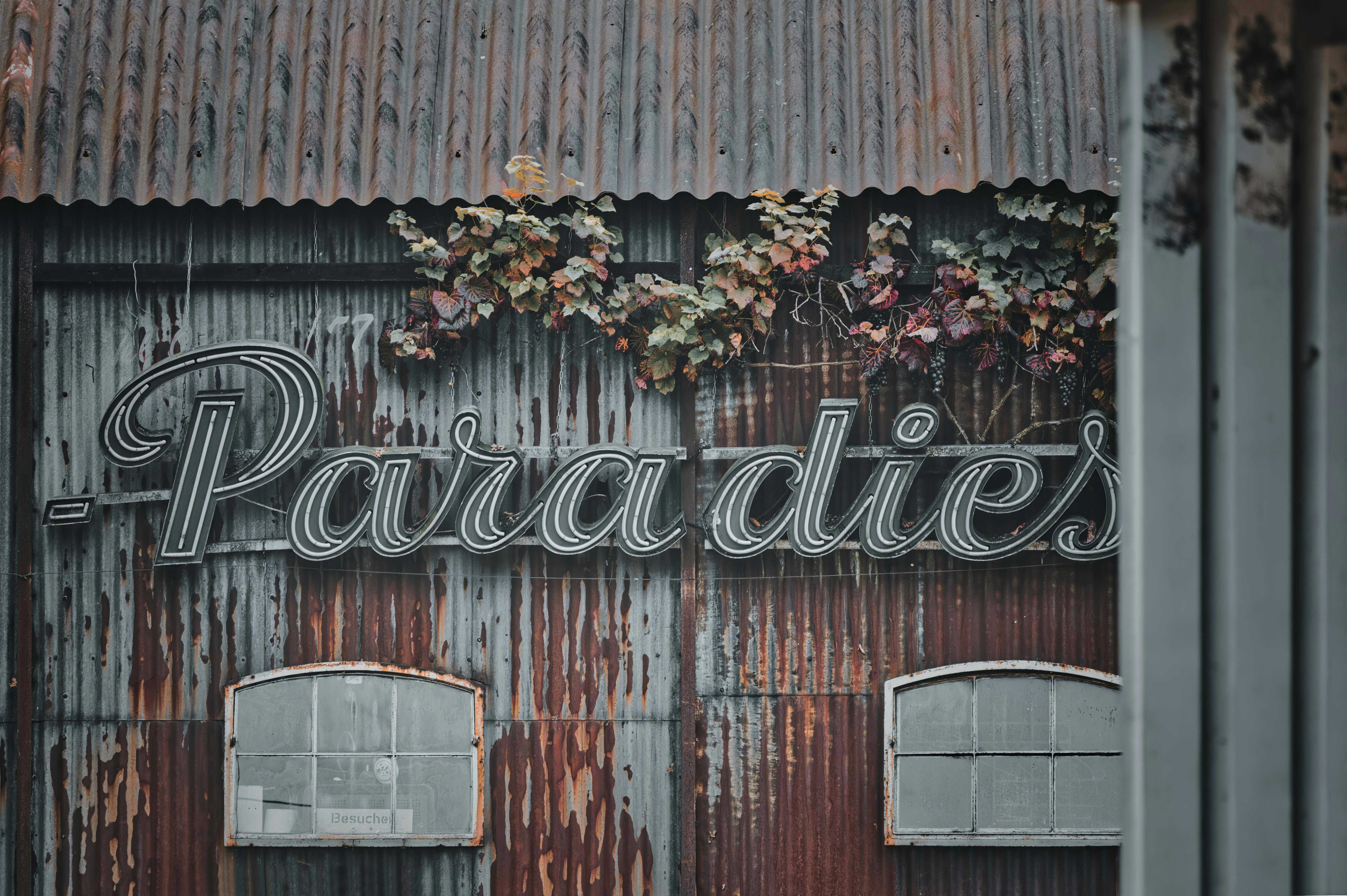 무료 @집 밖의, 간판, 강철의 무료 스톡 사진