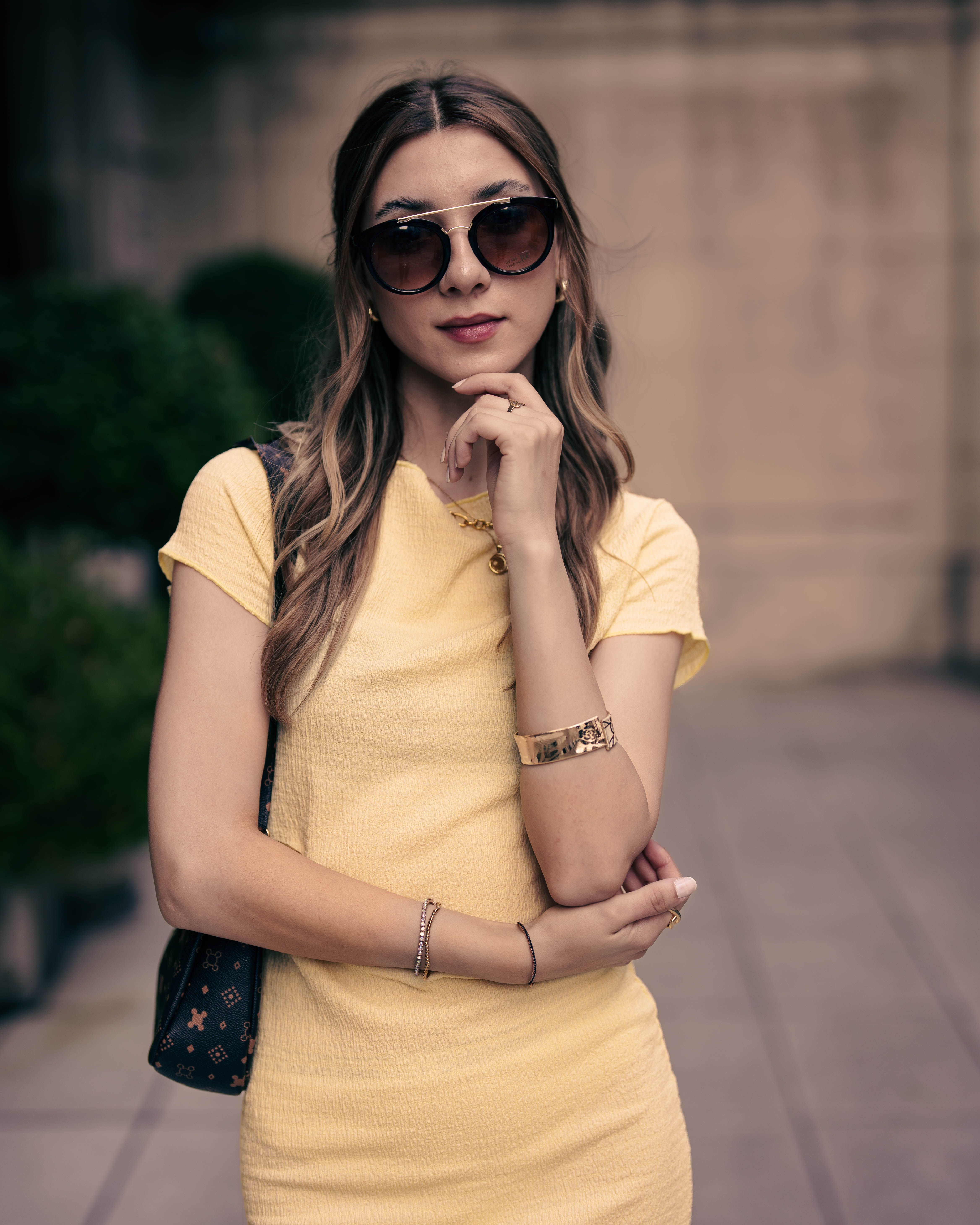 Robe jaune