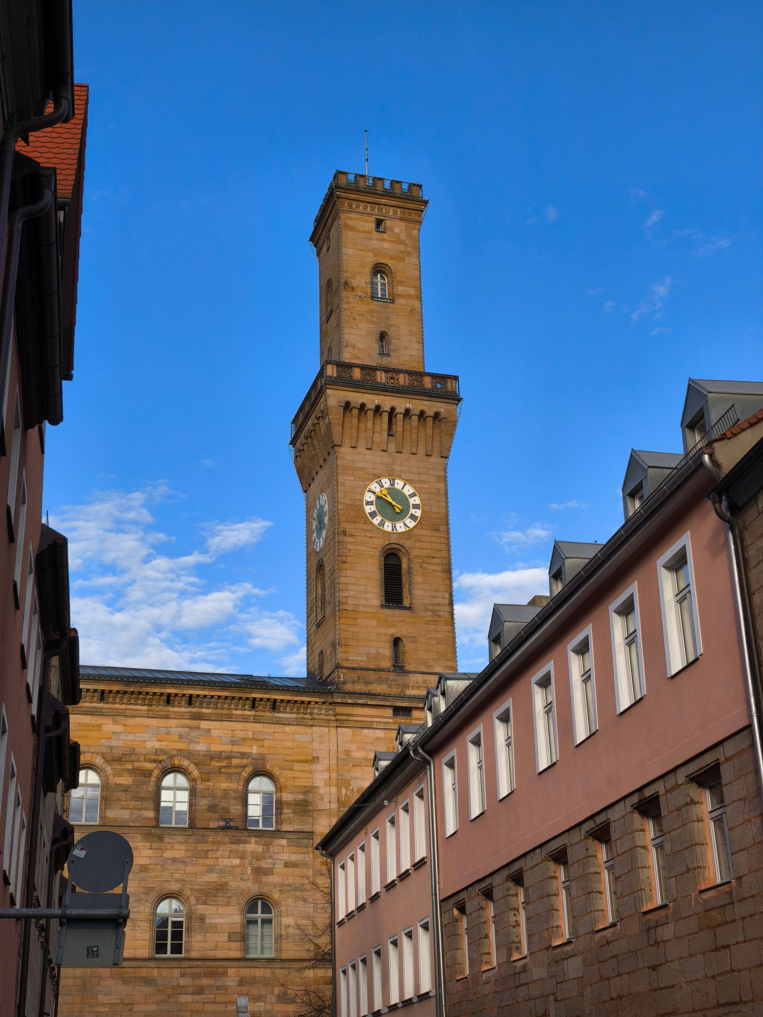 Historic Clock Tower in a European City · Free Stock Photo