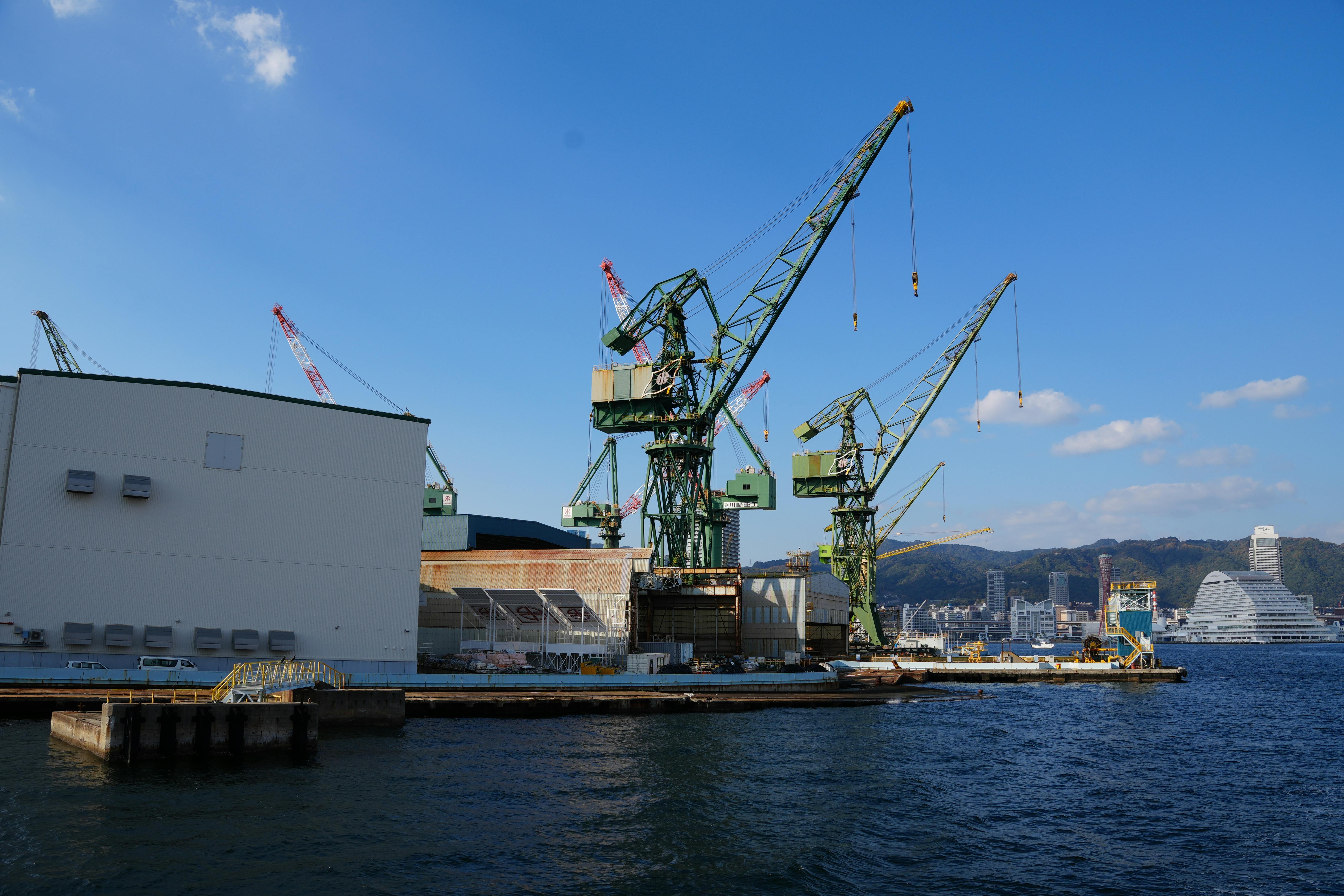 Free stock photo of cranes, japan, kobe