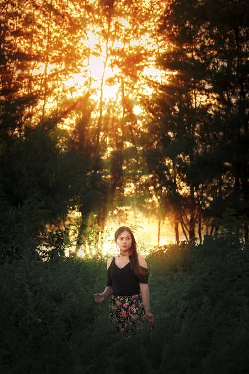Free stock photo of bali, beautiful sunset, beauty model