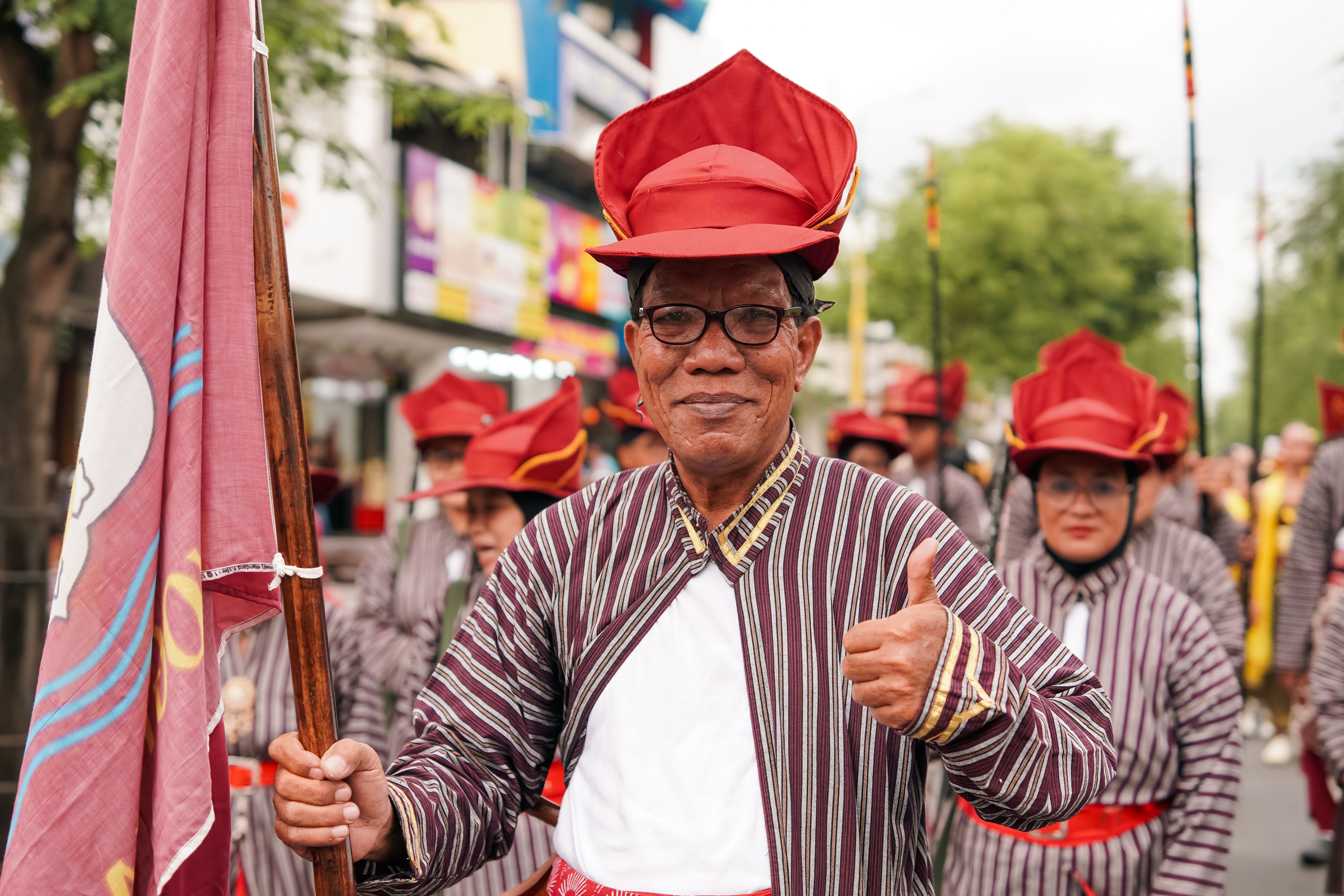 Cultural Parade in Yogyakarta, Indonesia