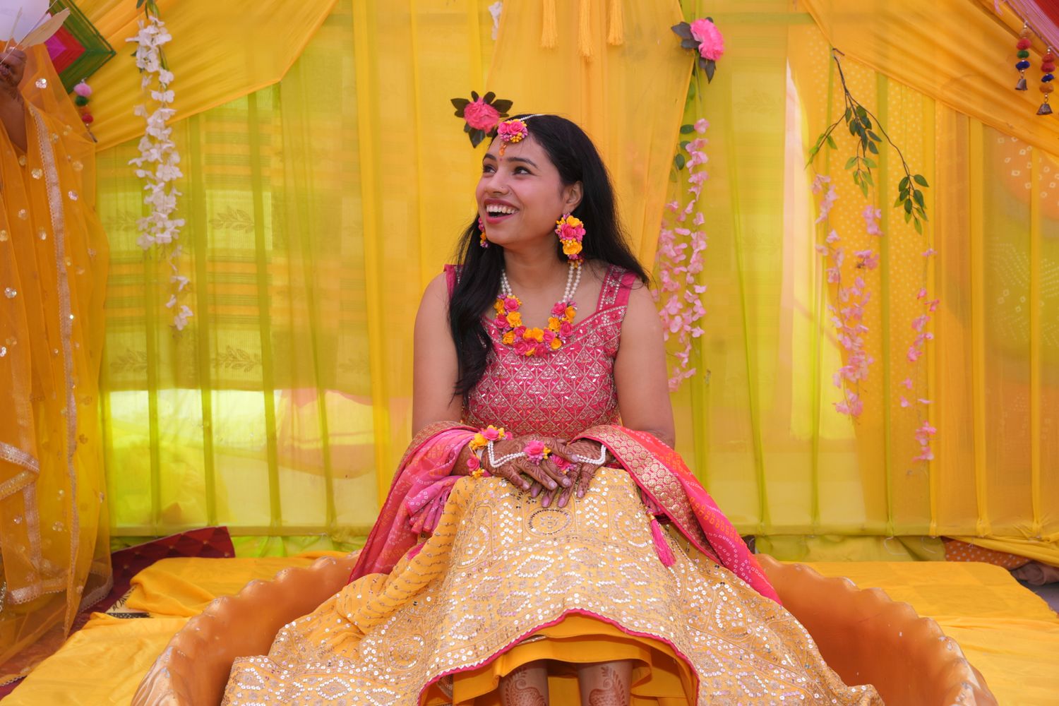 Simple Haldi Decoration Photos, Download The BEST Free Simple Haldi ...