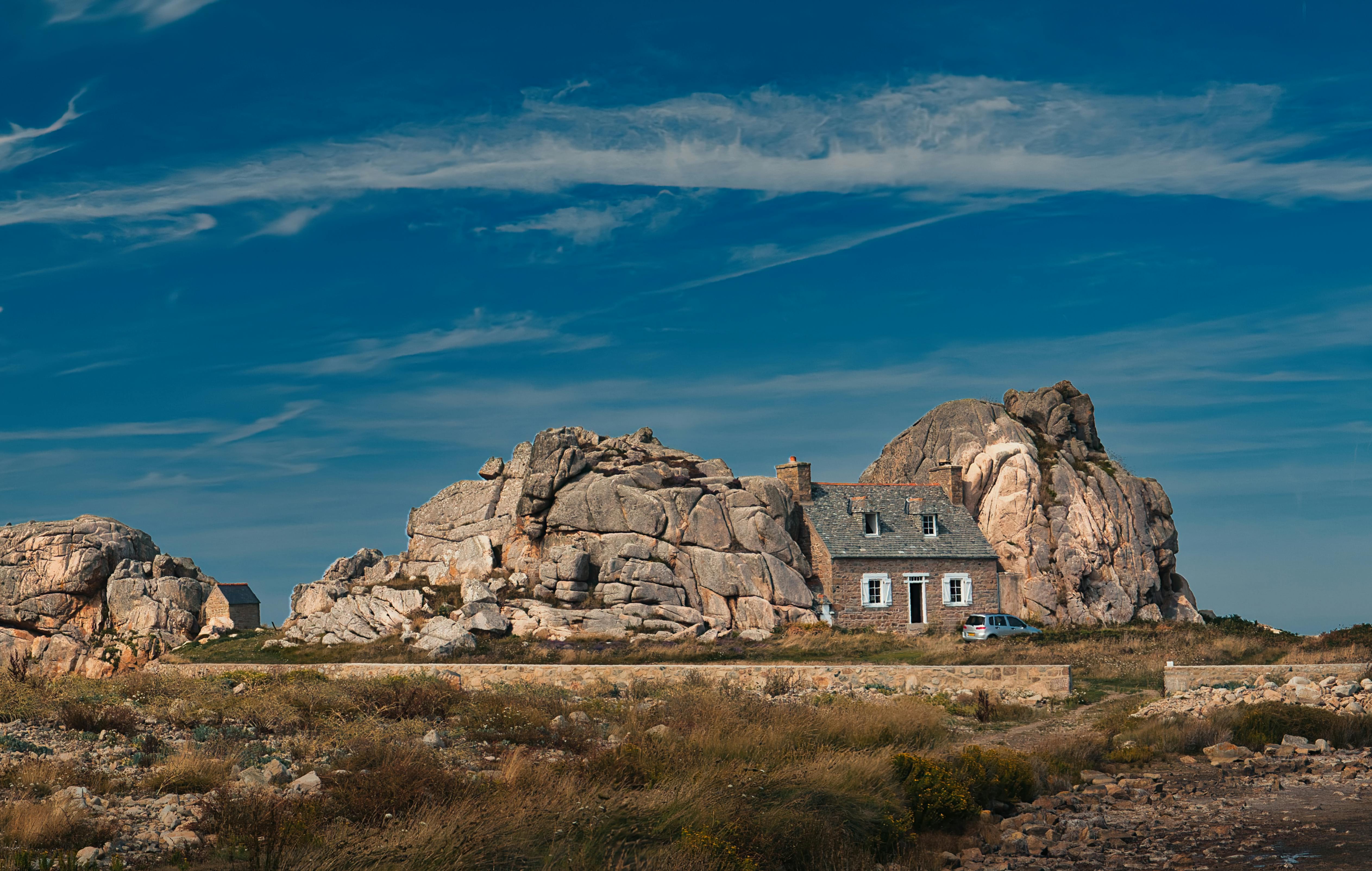 Paysage côtier breton