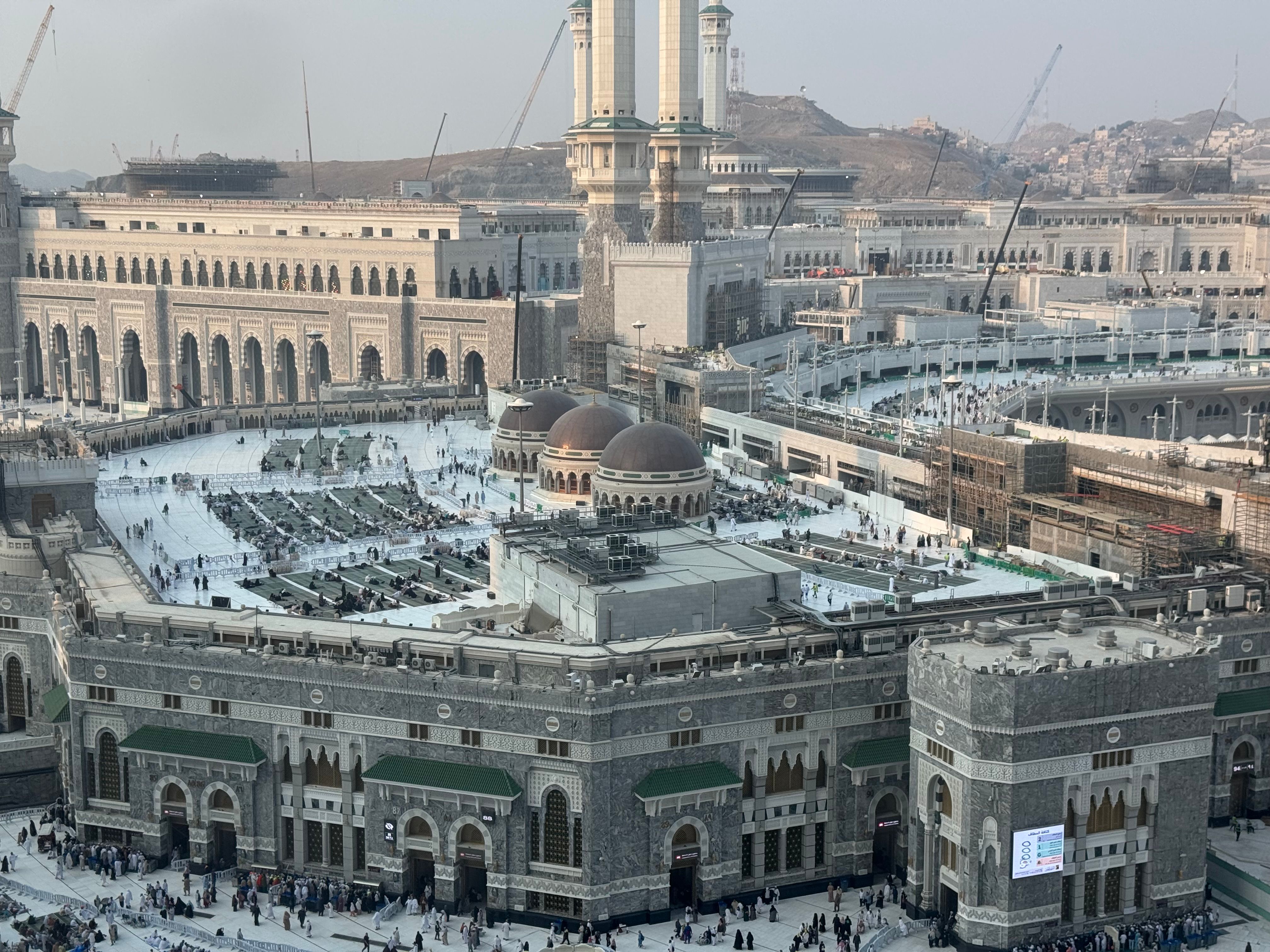 Aerial View of Masjid al-Haram in Mecca · Free Stock Photo