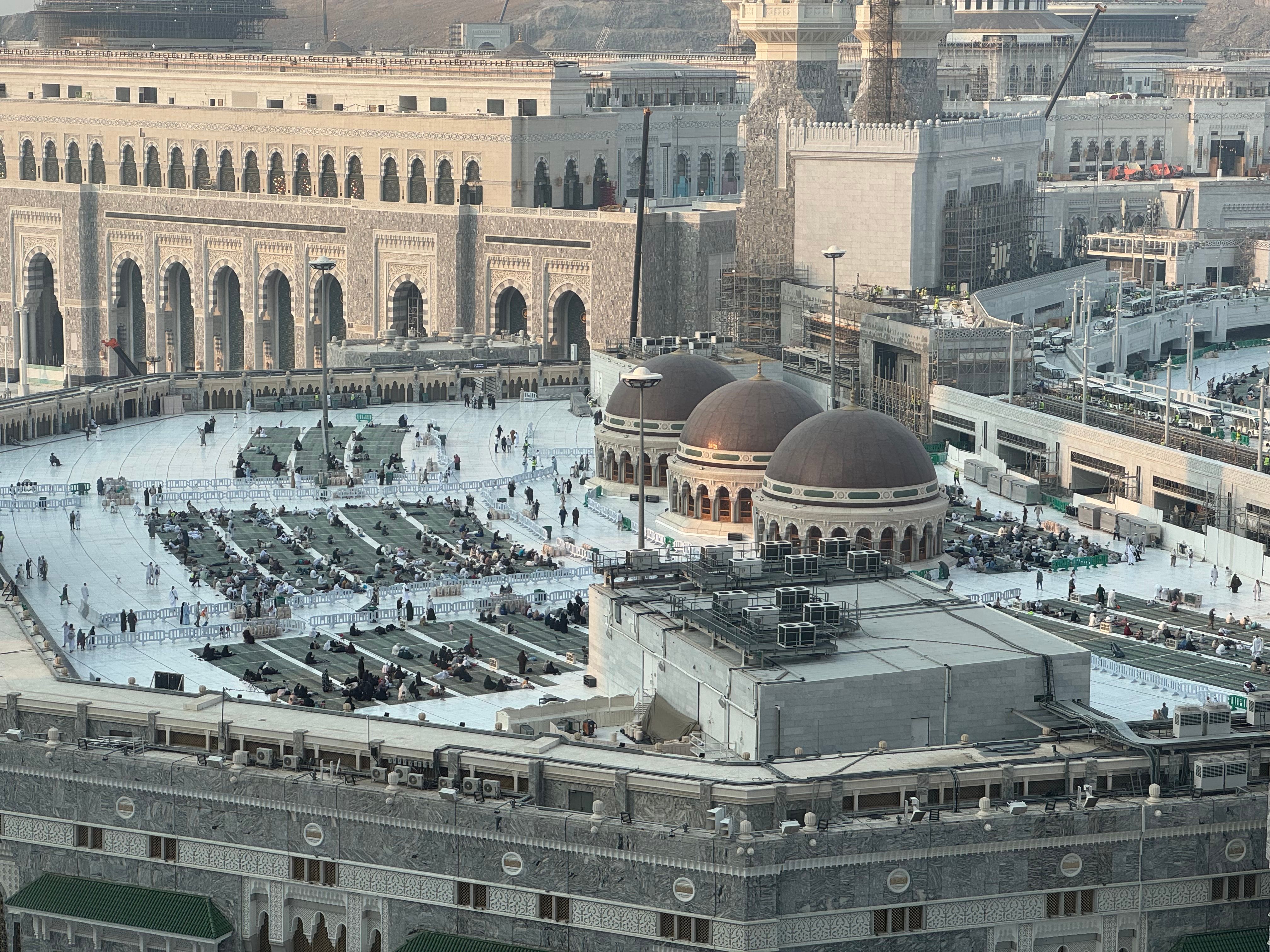Aerial View of Masjid al-Haram in Mecca · Free Stock Photo