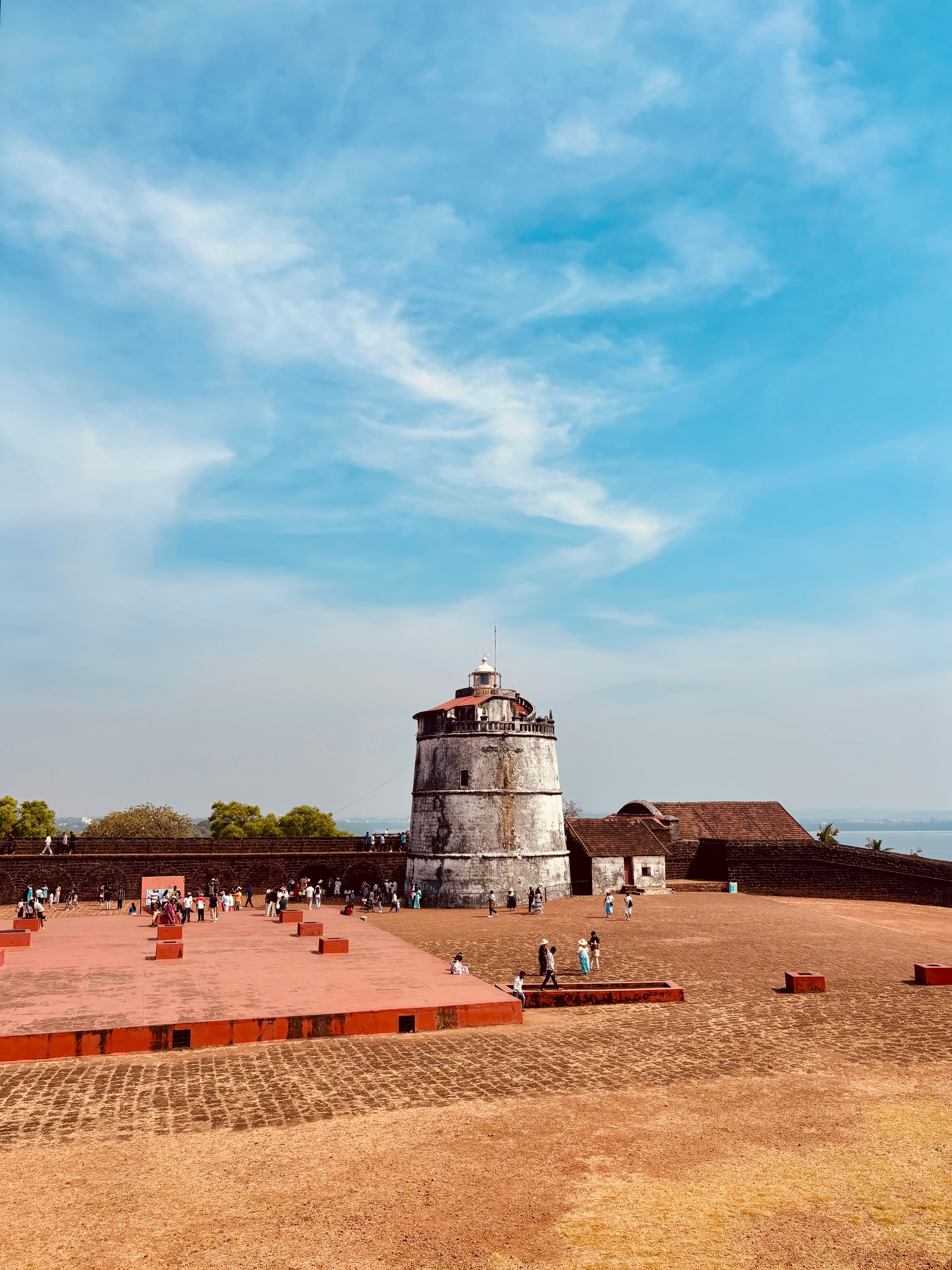 Scenic View of Aguada Fort in Goa, India · Free Stock Photo