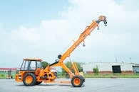 ACE Hydra Crane in Industrial Yard in India