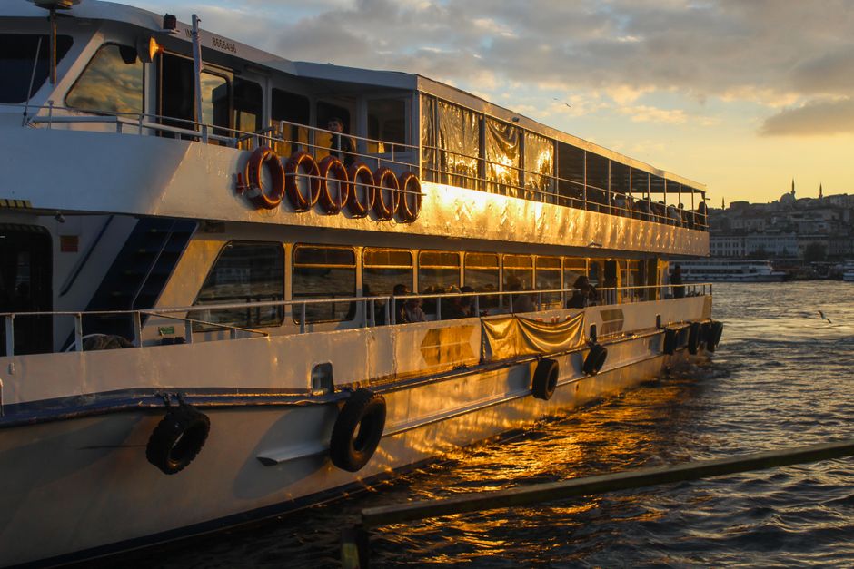 Croisière au coucher de soleil sur le Bosphore