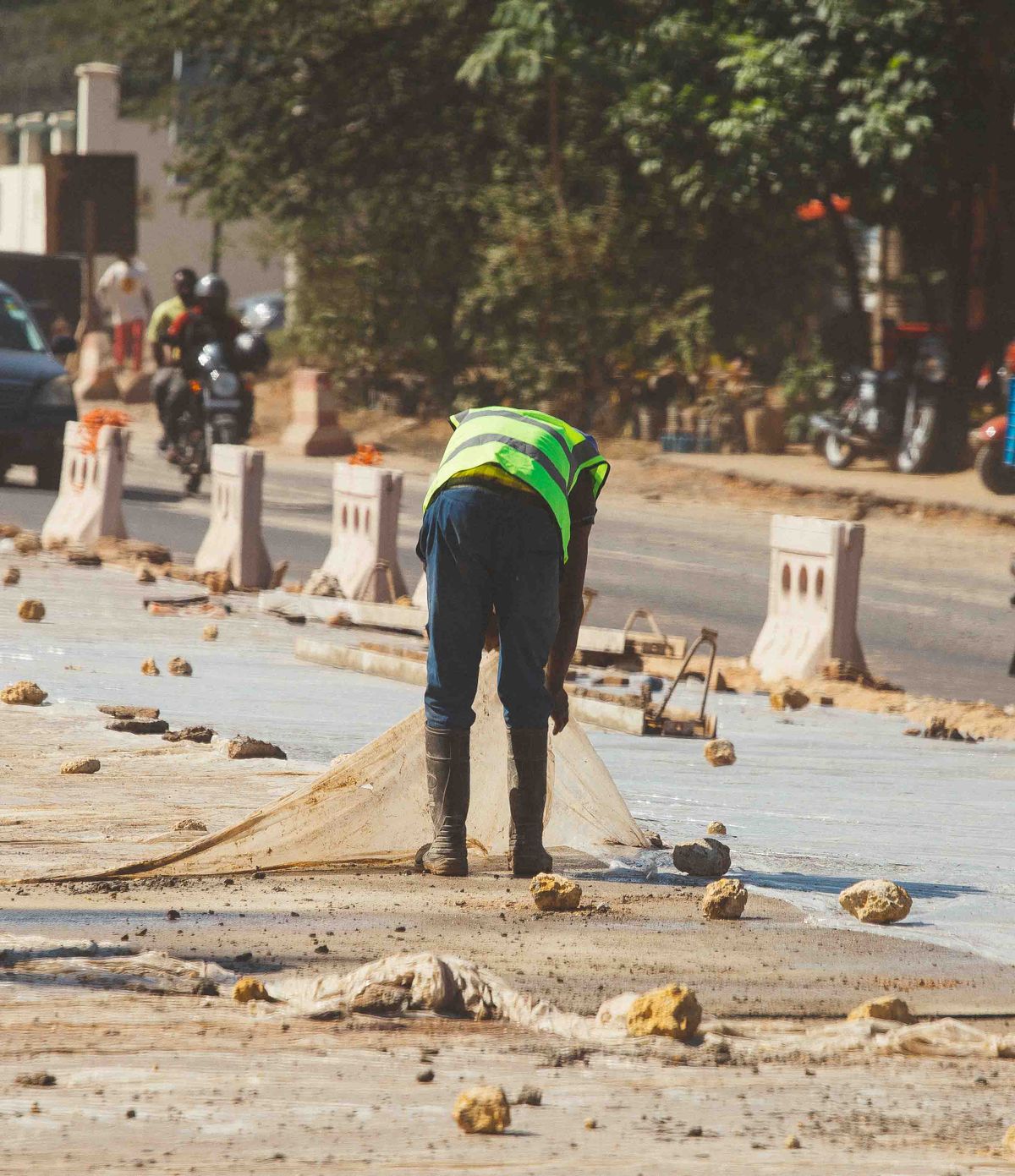 DIPON Group project — access road and drainage works