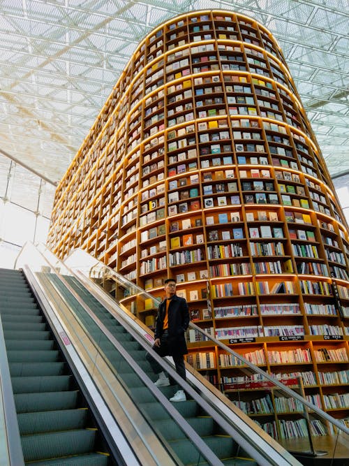 Kostnadsfri bild av arkitektonisk design, böcker, bokhandel