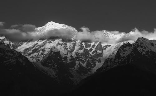 Δωρεάν στοκ φωτογραφιών με kinnaur, kinner kailash, ασπρόμαυρο