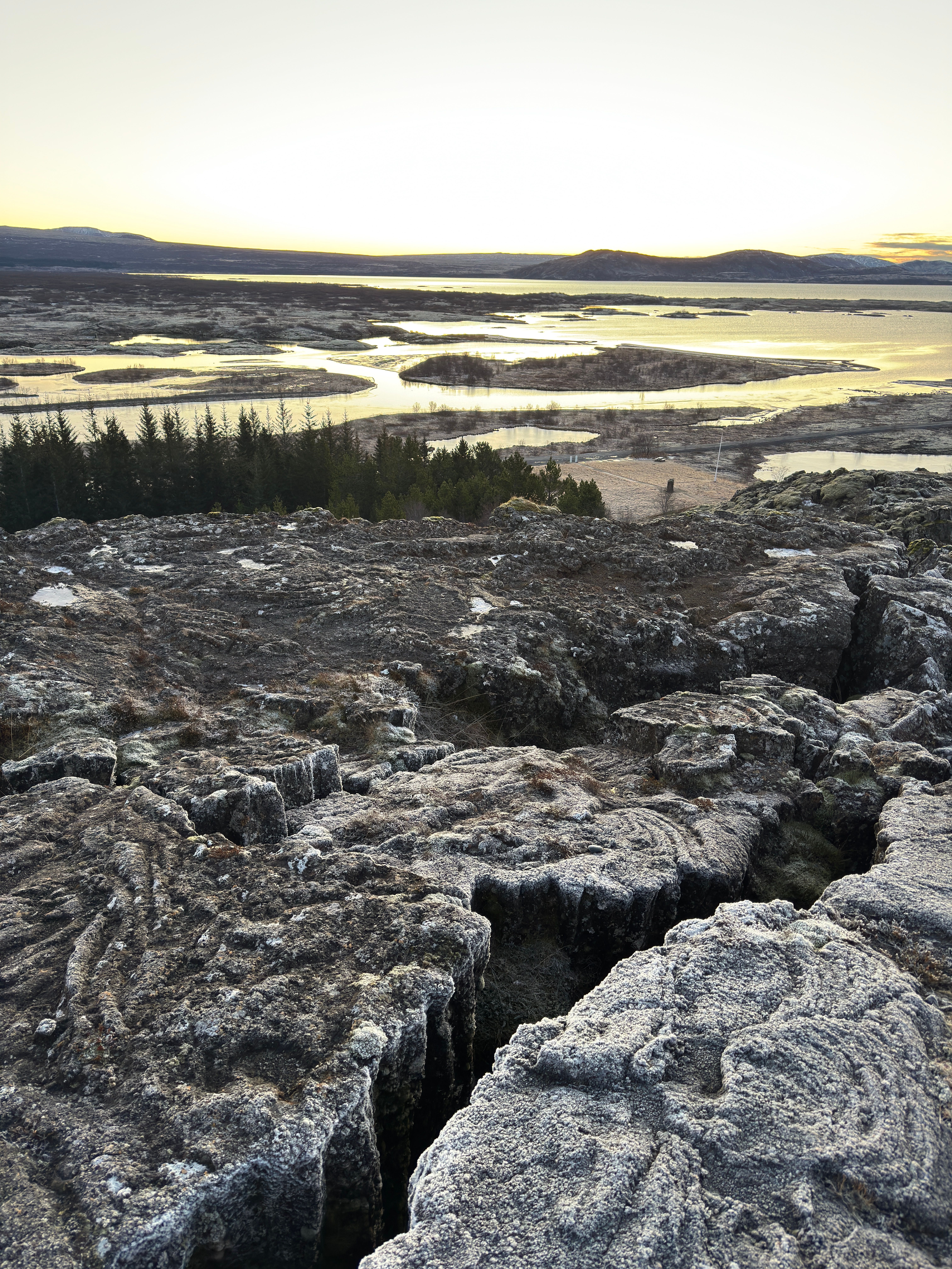 Dramatic Landscape of Island Geological Rift · Free Stock Photo