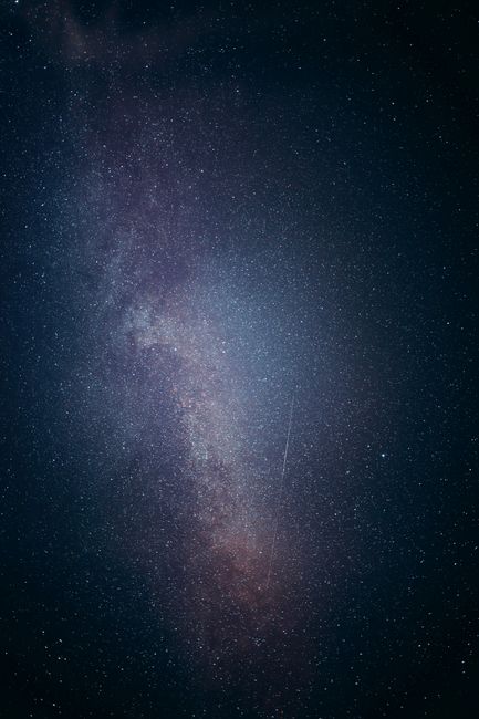 Captivating view of the star-filled night sky featuring the Milky Way galaxy in France.
