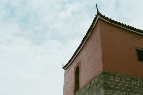 Foto profissional grátis de arquitetura chinesa, edifício vermelho, Taiwan