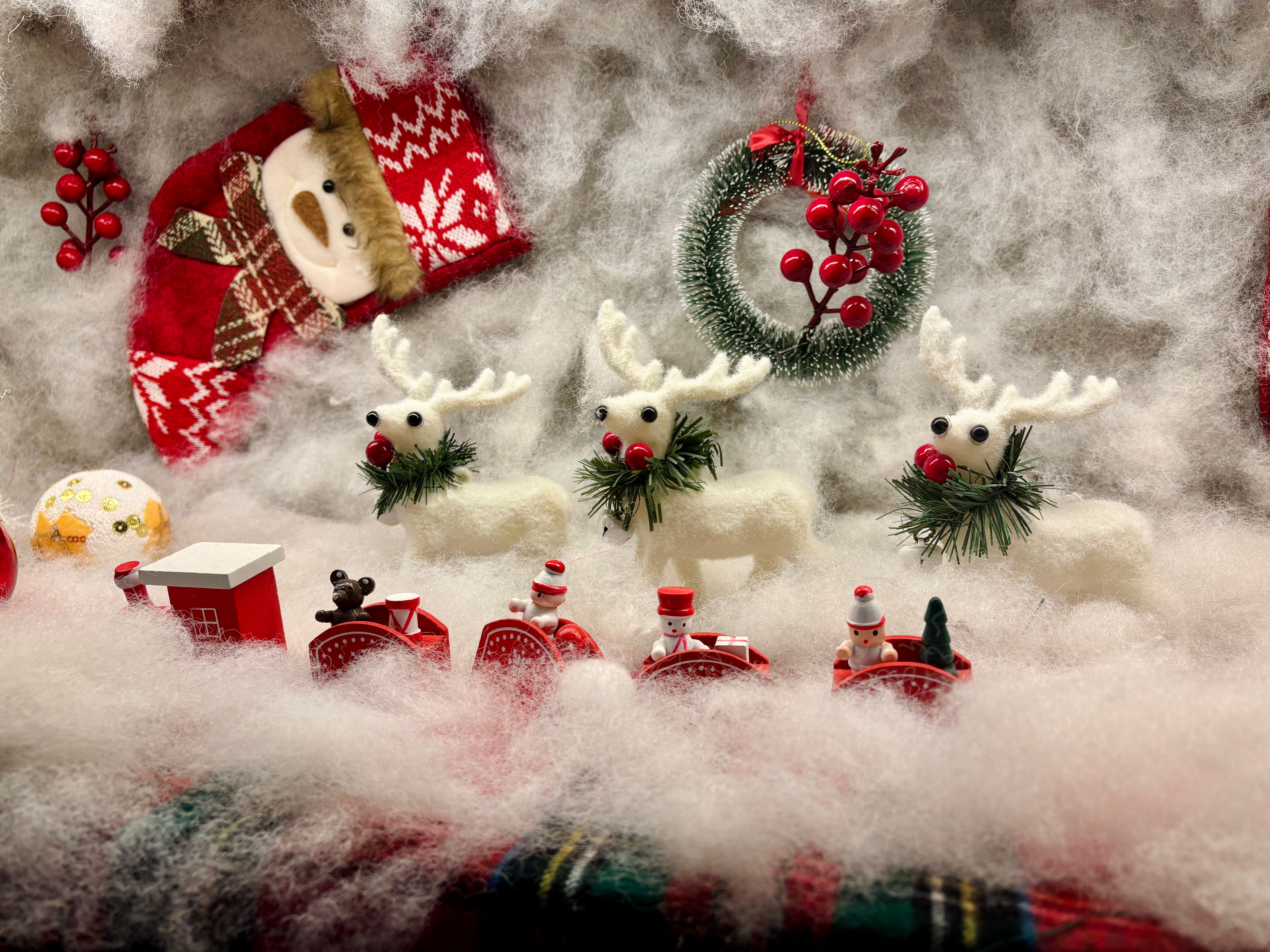 Reindeer cups from christmas vacation
