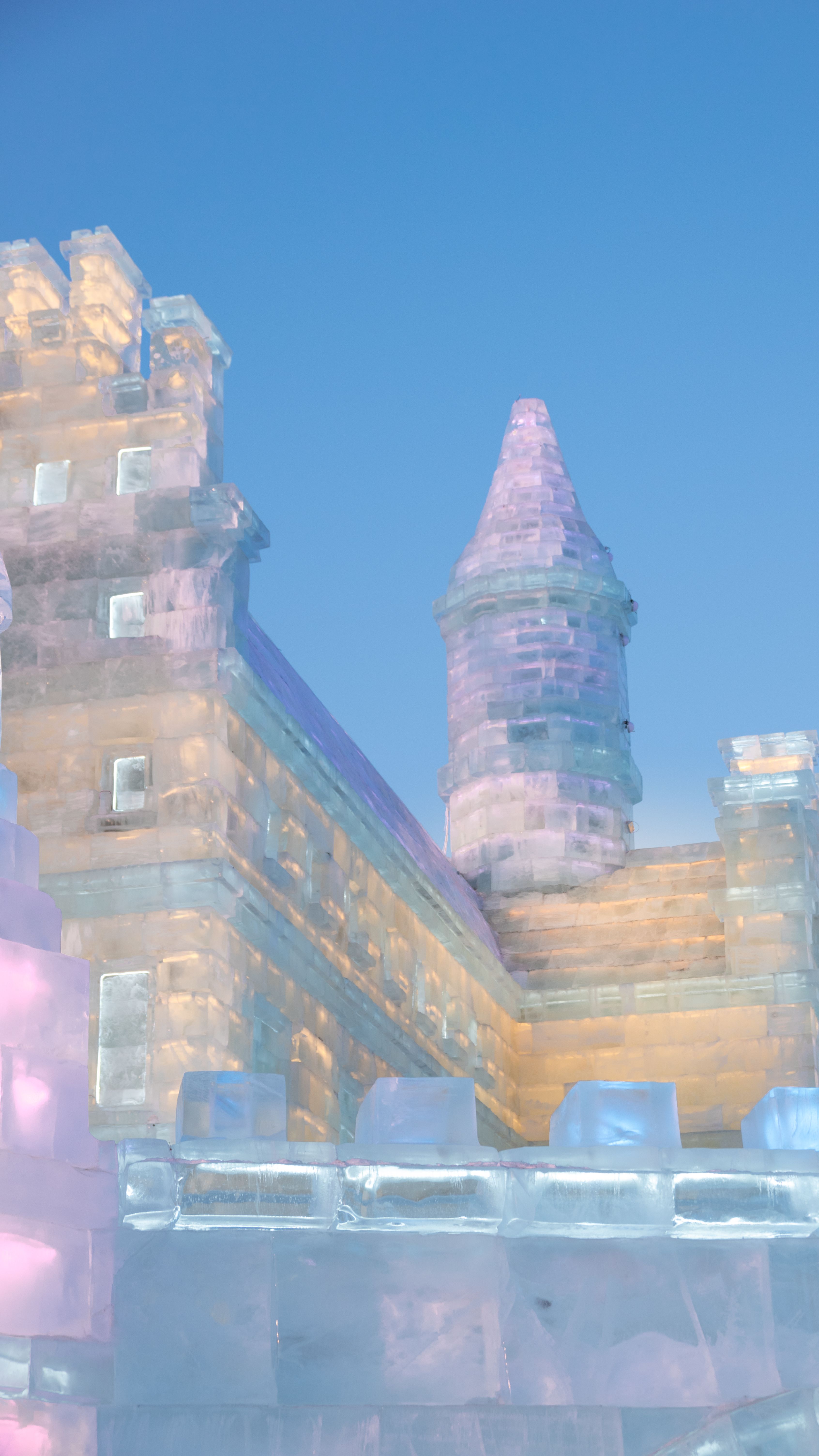 Kids' Birthday invitation Ice Kingdom