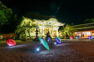 Takeo Shrine summer illumination festival, Saga Prefecture