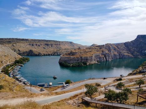 Halfeti flooded village day — Gaziantep