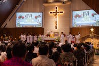 Christmas Mass Celebration in Church