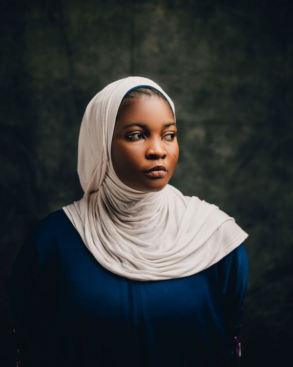 Portrait of Woman in Hijab with Thoughtful Expression · Free Stock Photo
