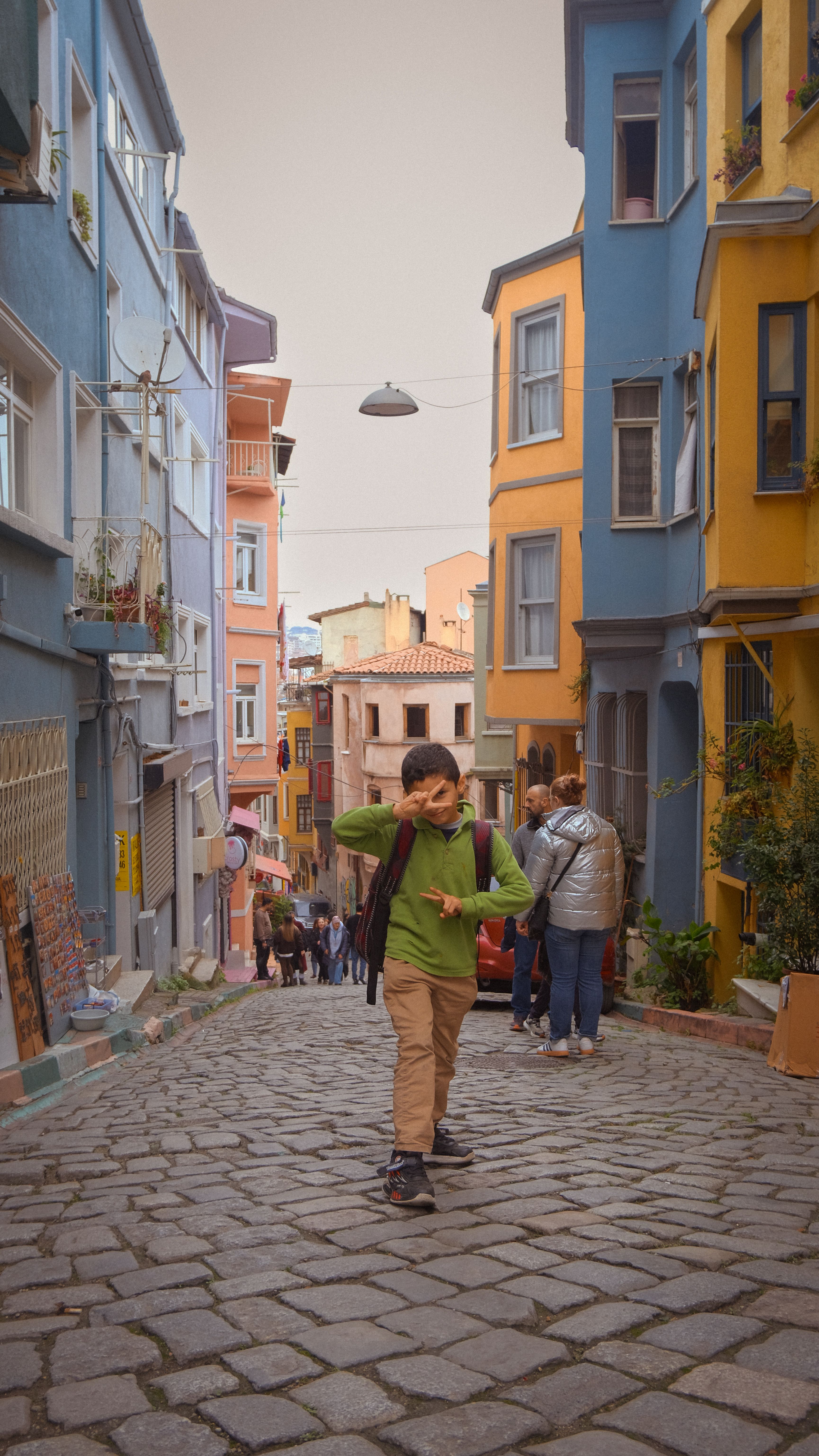 Charming Vibrant Street in Istanbul · Free Stock Photo
