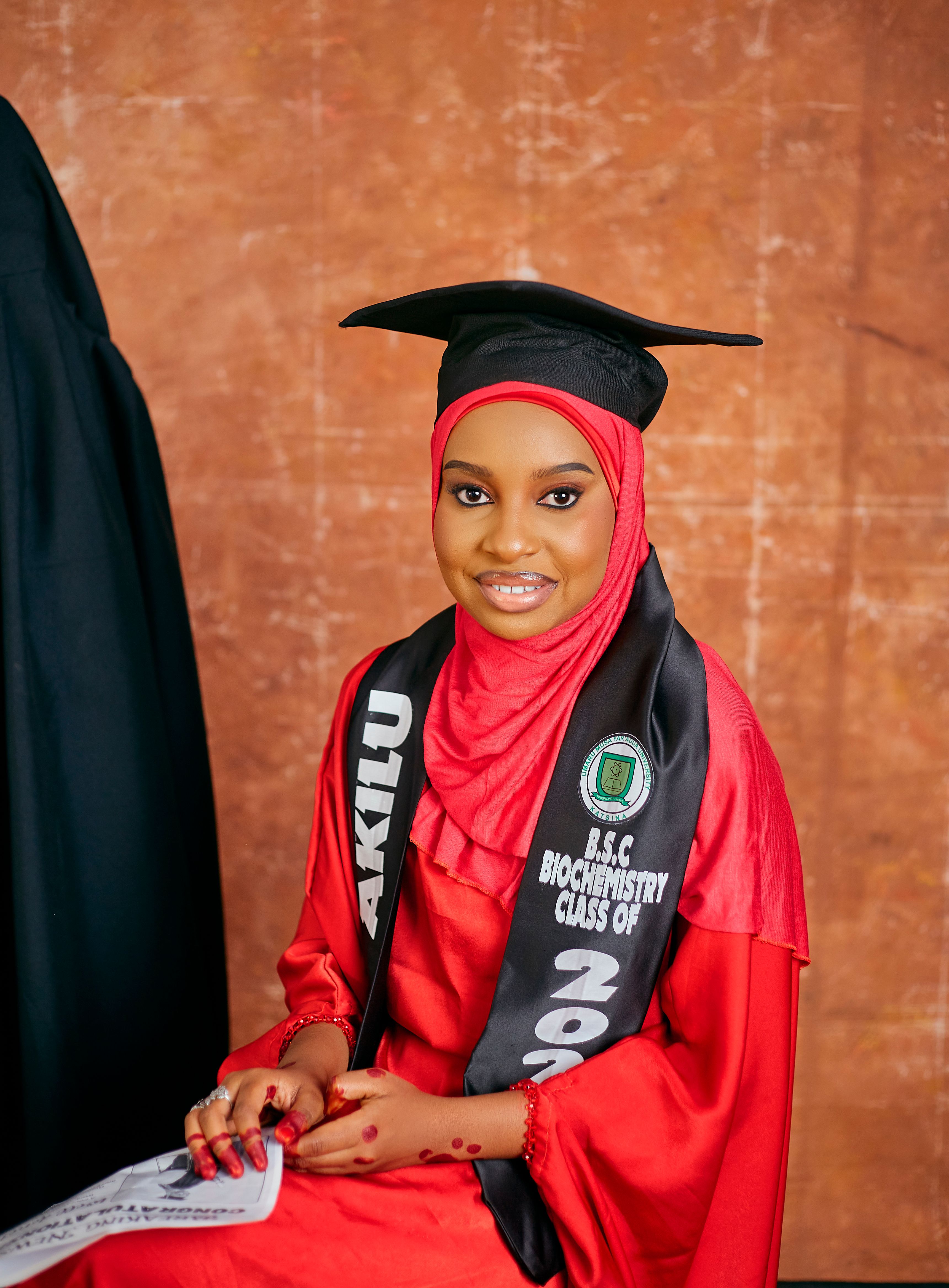 Graduation Portrait of Biochemistry Graduate · Free Stock Photo