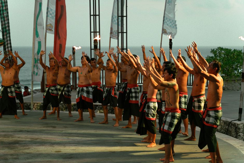 Temple Uluwatu avec spectacle Kecak au coucher de soleil