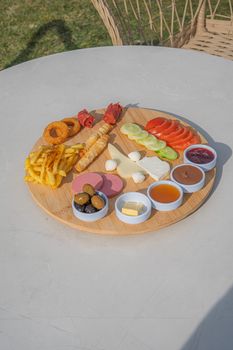 Petit-déjeuner à l'anglaise