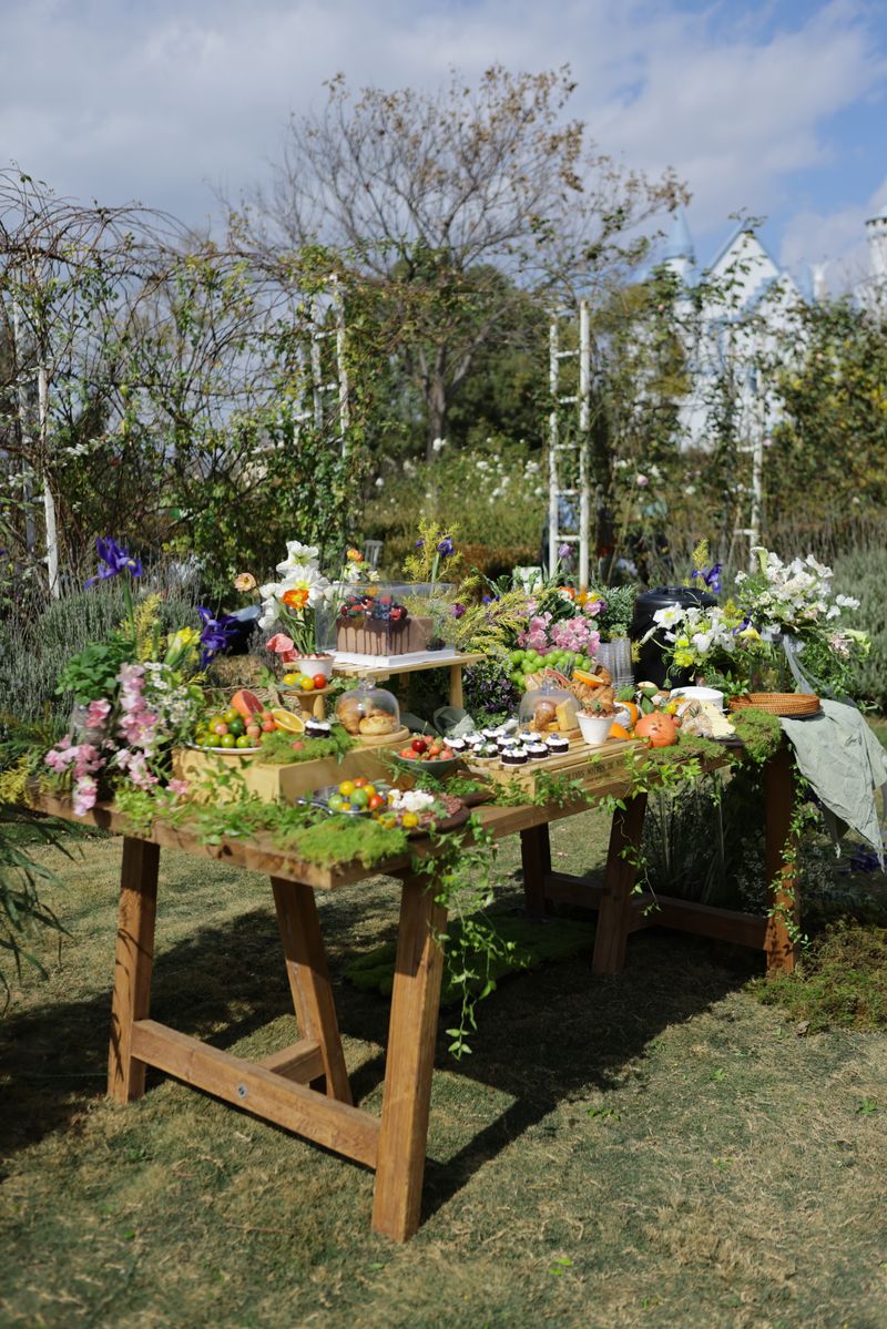Cocktail en jardin