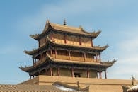 Majestic Jiayuguan Fortress in Gansu, China