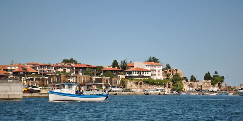 El paseo marítimo del casco antiguo de Nesebar
