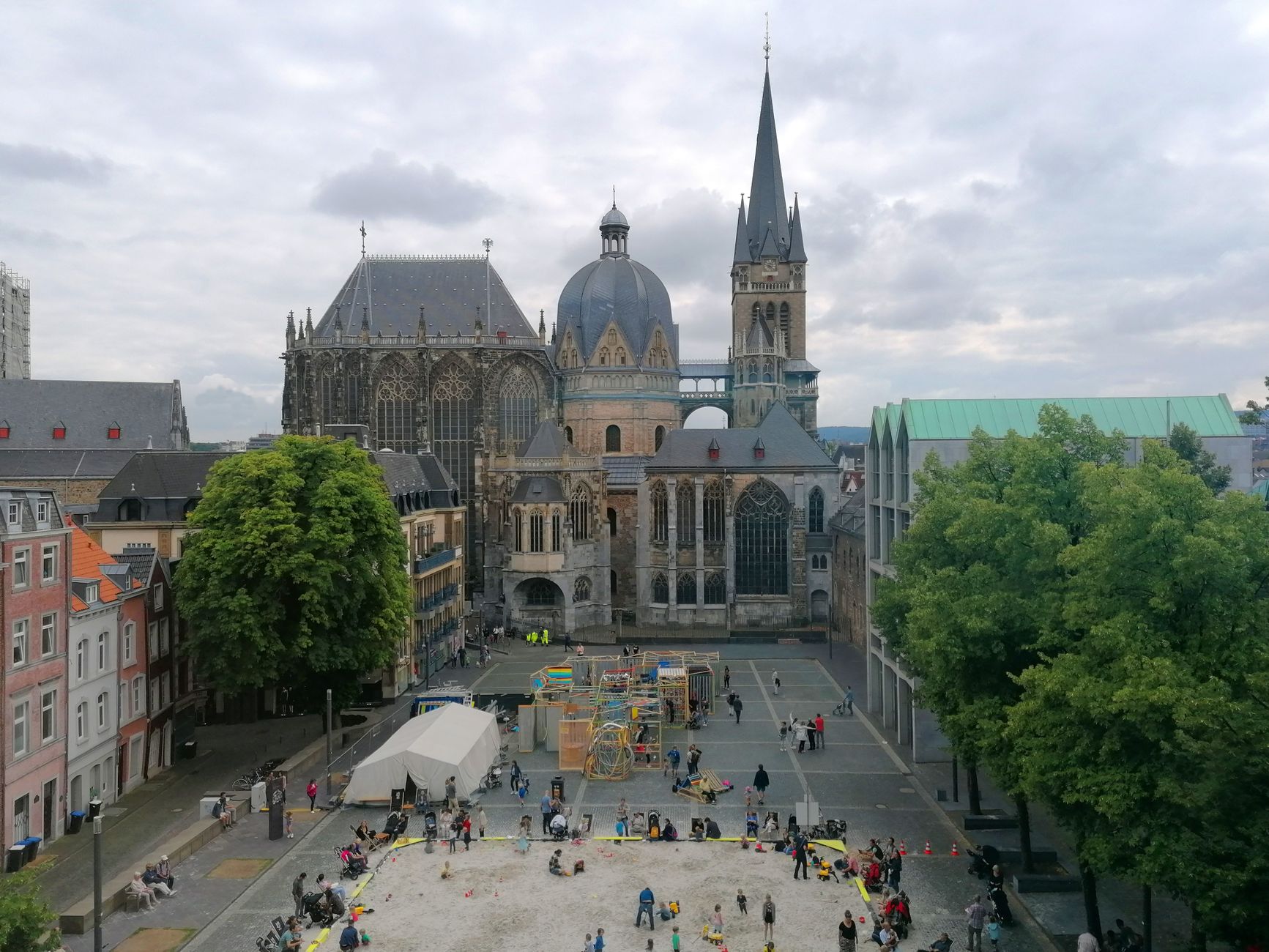 Aachen cityscape