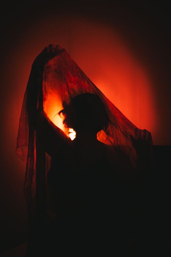 Dramatic Red Glow