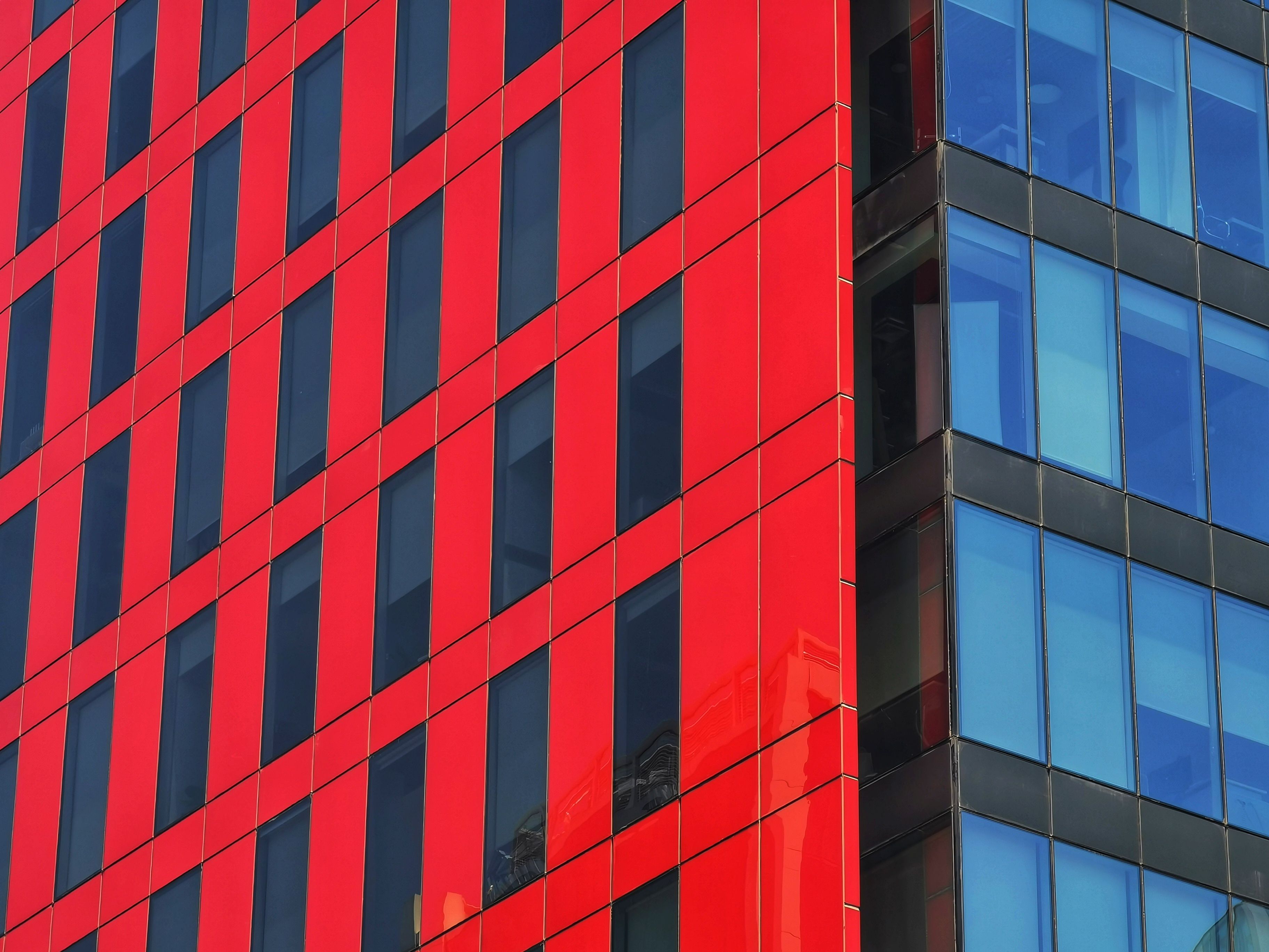 Red 3-storey Building · Free Stock Photo