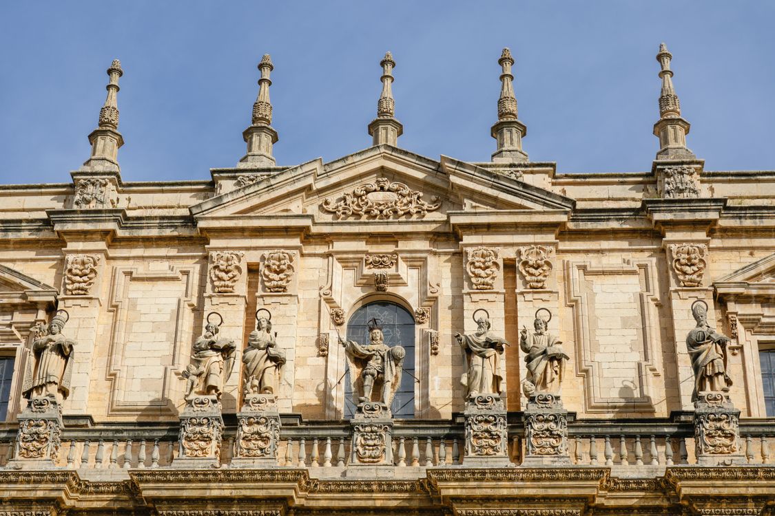 Explore Spain Renaissance Renaissance Facade with Statues in Jaén, Spain · Free Stock Photo