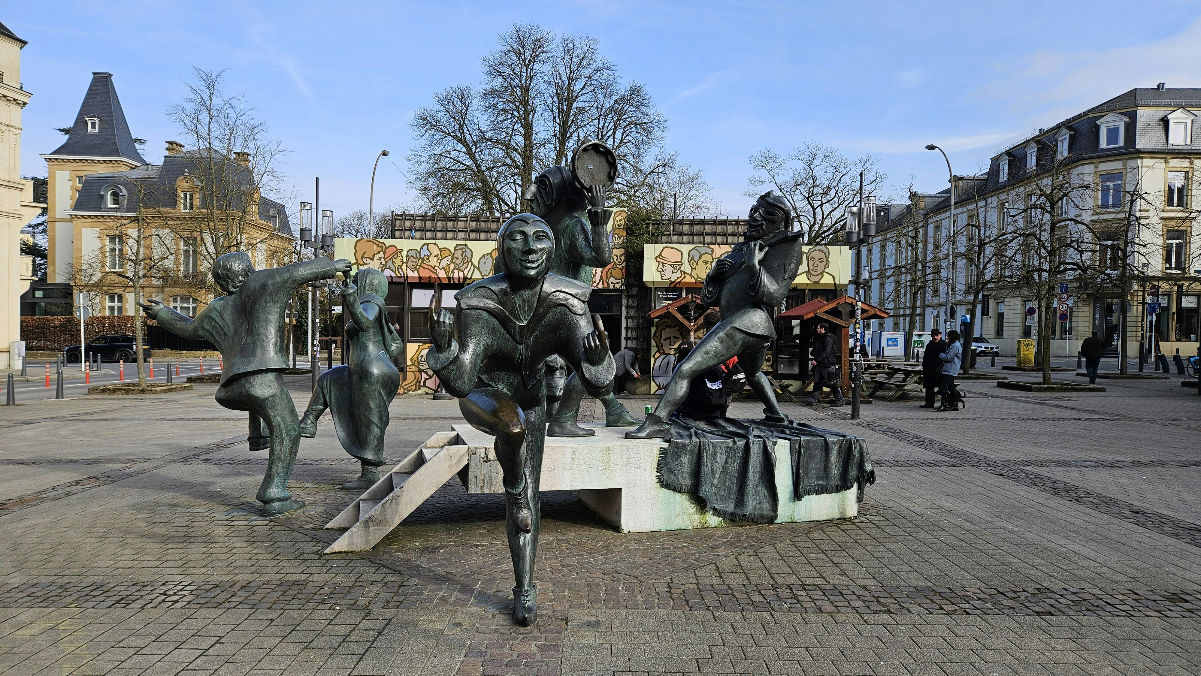 Vue panoramique de Luxembourg-Ville