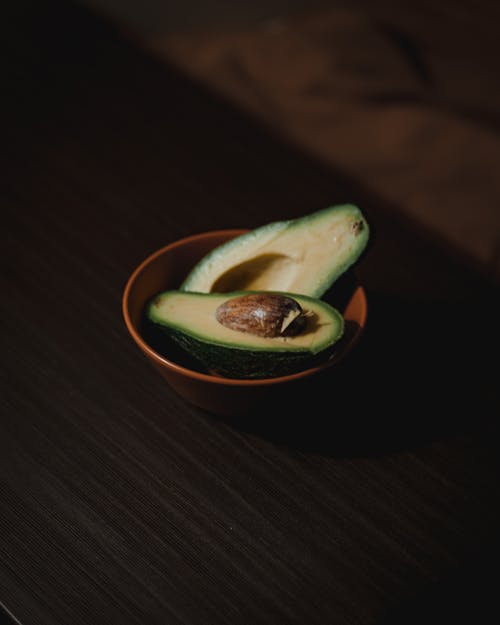 Free A Bowl Of Fresh Avocado Stock Photo