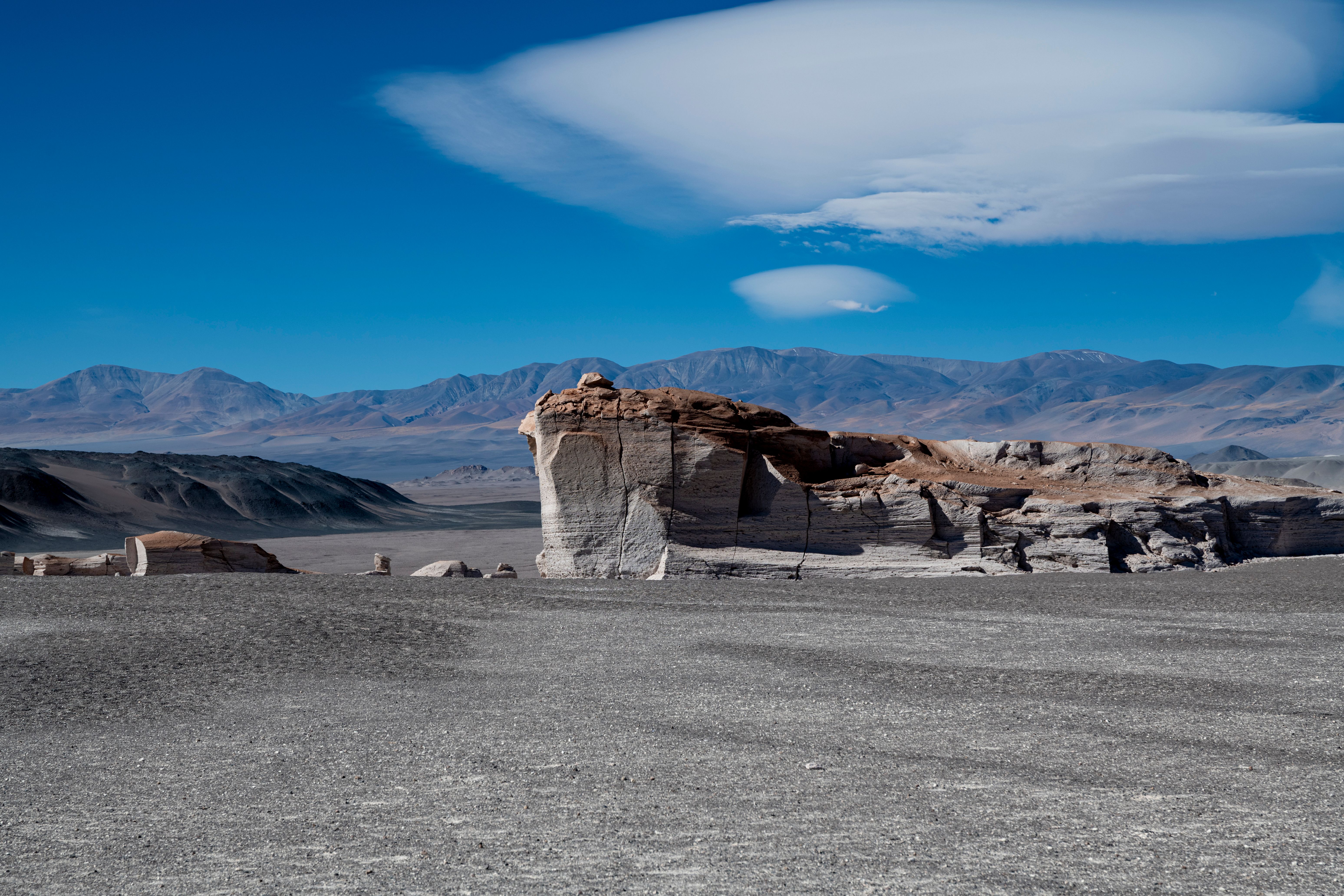 Desert Rock Formations under Blue Sky · Free Stock Photo