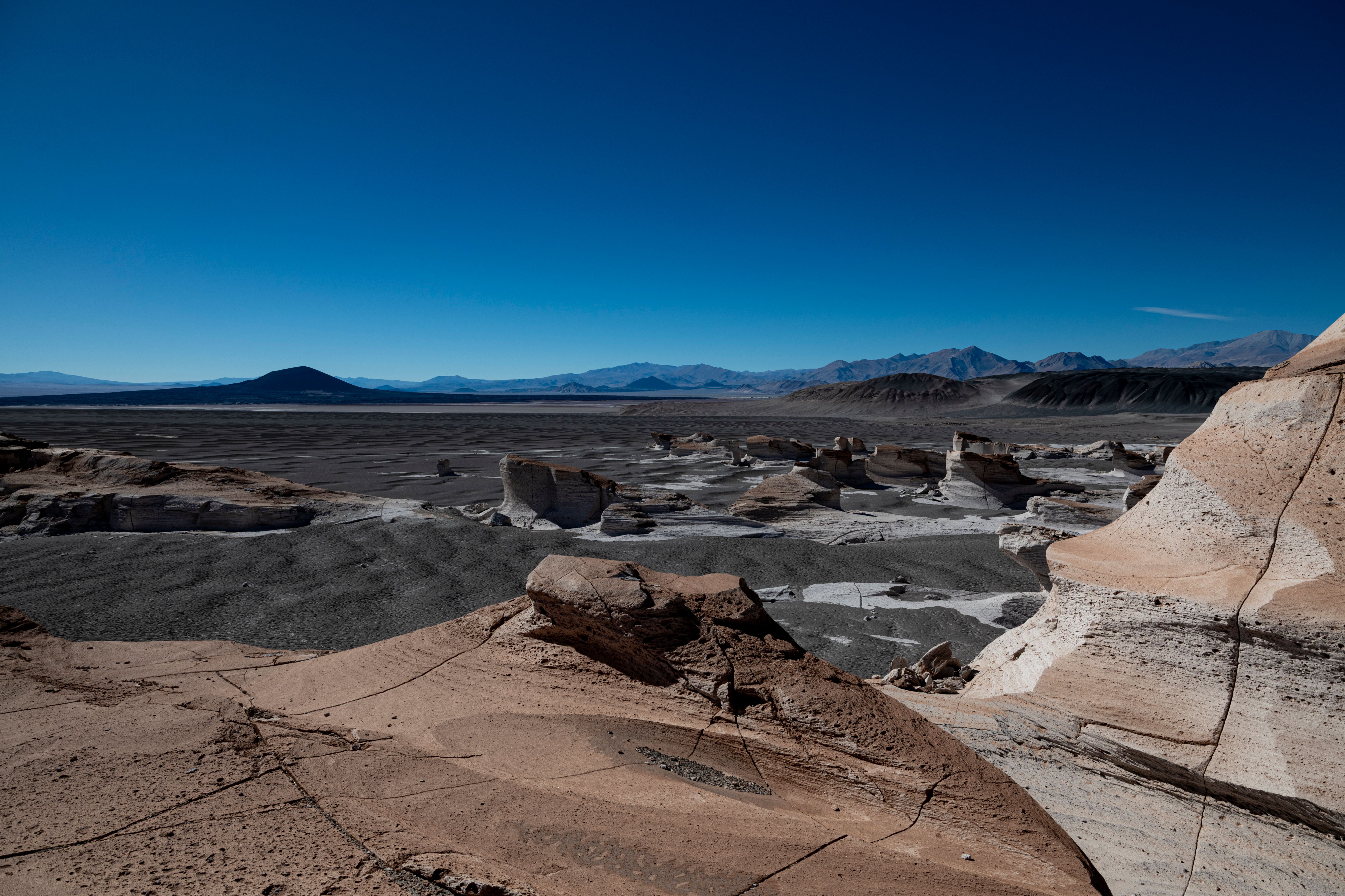 Stunning Desert Landscape with Rock Formations · Free Stock Photo