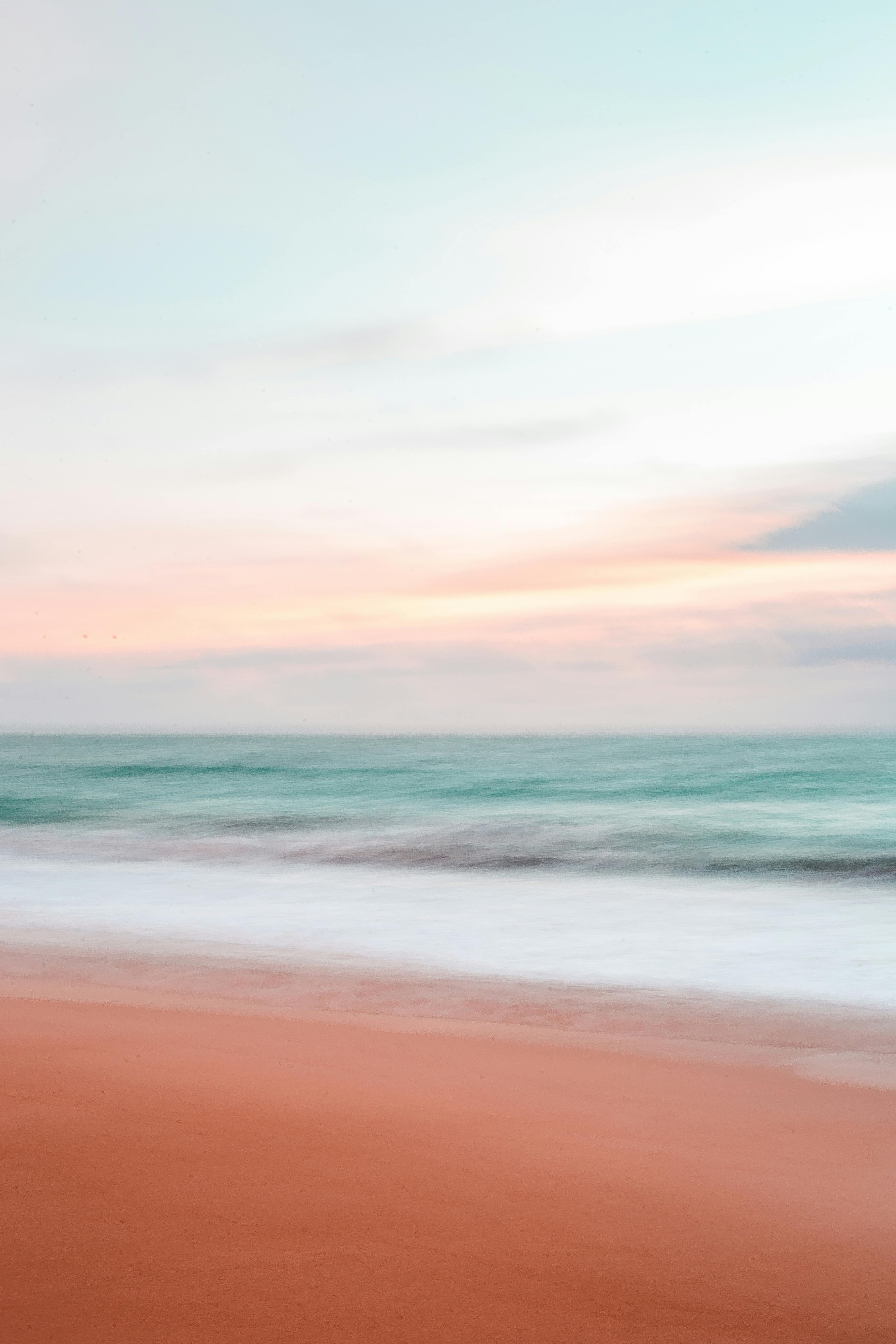 Soft sea waves beach seashore sunrise     4821aa2c Beach Sunrise  iPhone HD phone wallpaper  Pxfuel