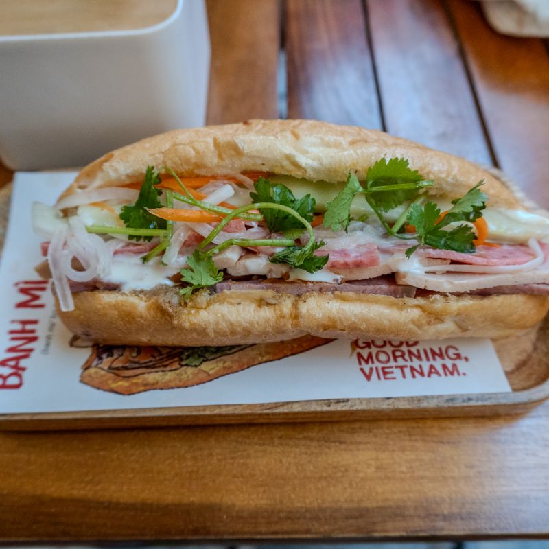 Air Fryer Crispy Tofu Banh Mi